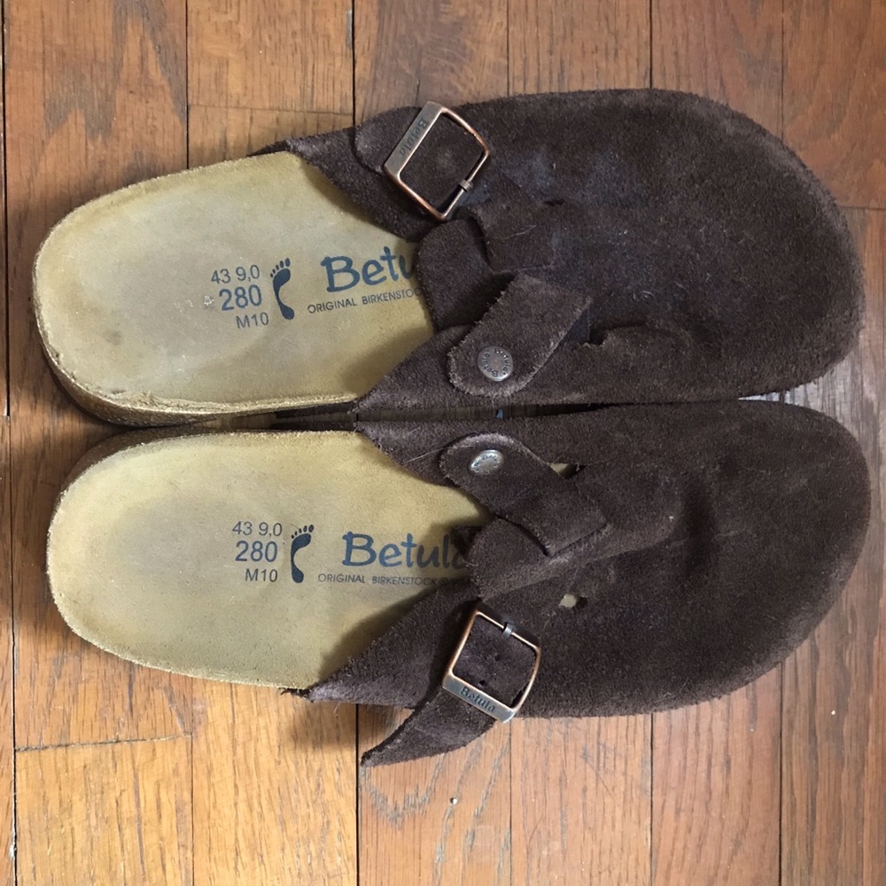 Betula by Birkenstock Suede Clogs